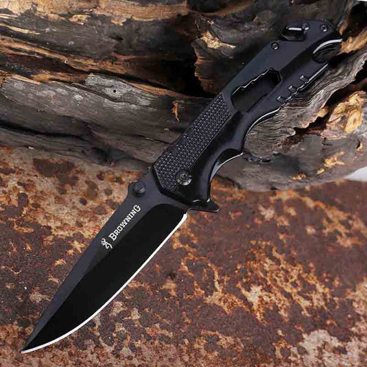 Multi-functional Outdoor Tactical Folding Knife Camping Survival Safety Pocket Military Knives