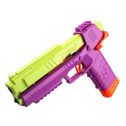 Carrot Lizzy Gecko Manual Foam Dart Blaster