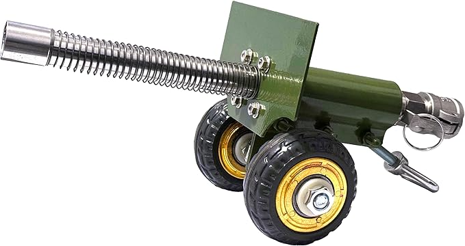 Mini Cannon Model Collection Ornament, Stainless Steel Cannon Military Model Firecracker Launcher Artillery Heavy Cannon Ornaments Desktop Gifts