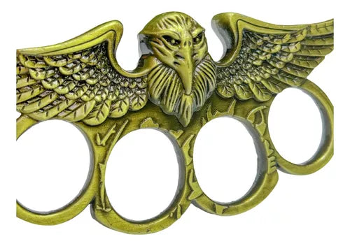 Eagle King-Brass Knuckle Duster Defense Window Breaker Fitness Training Boxing Combat Protective Gear EDC Tool