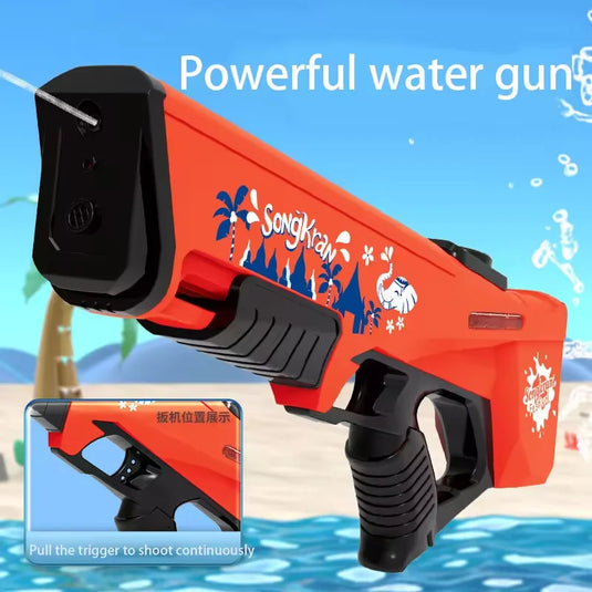 2024 Toy Gun Electric Water Gun Hight Capacity Super Squirt Guns Summer Party Games