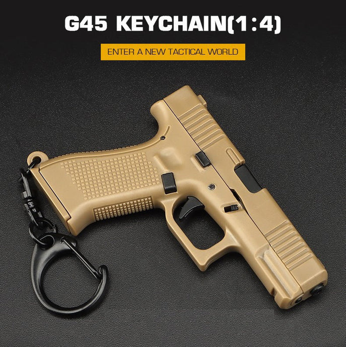 Mini Glock 45 Toy Keychain