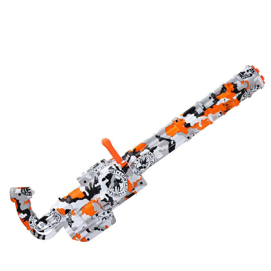 Electric Graffiti Handheld Hopper-Fed Gatling Gel Ball Blaster