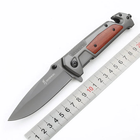 Outdoor Multifunctional Camping Tactics Folding Knife Wilderness Survival Safety-defend Pocket Knives