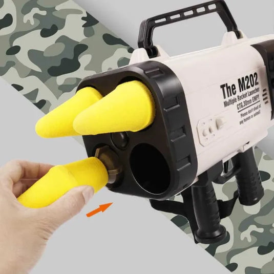 M202 Quadruple Rocket Launcher Foam Dart Blaster