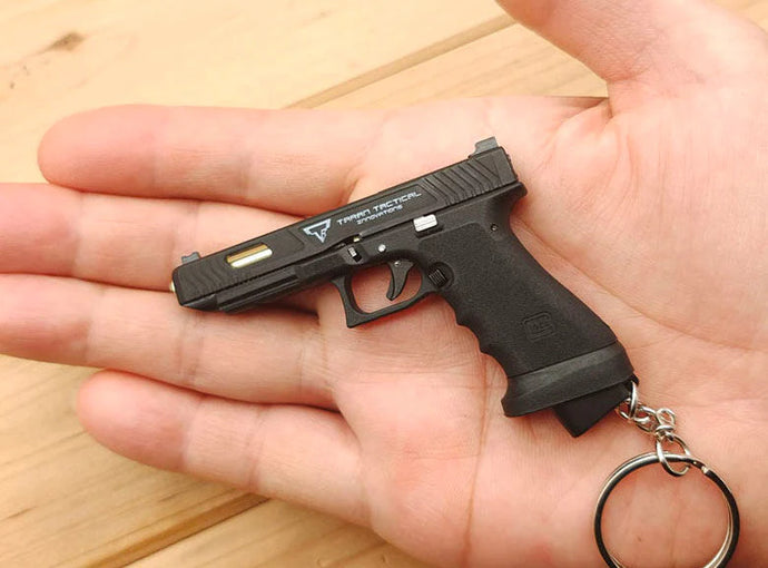 Mini Glock 34 Shell Ejection Toy Keychain